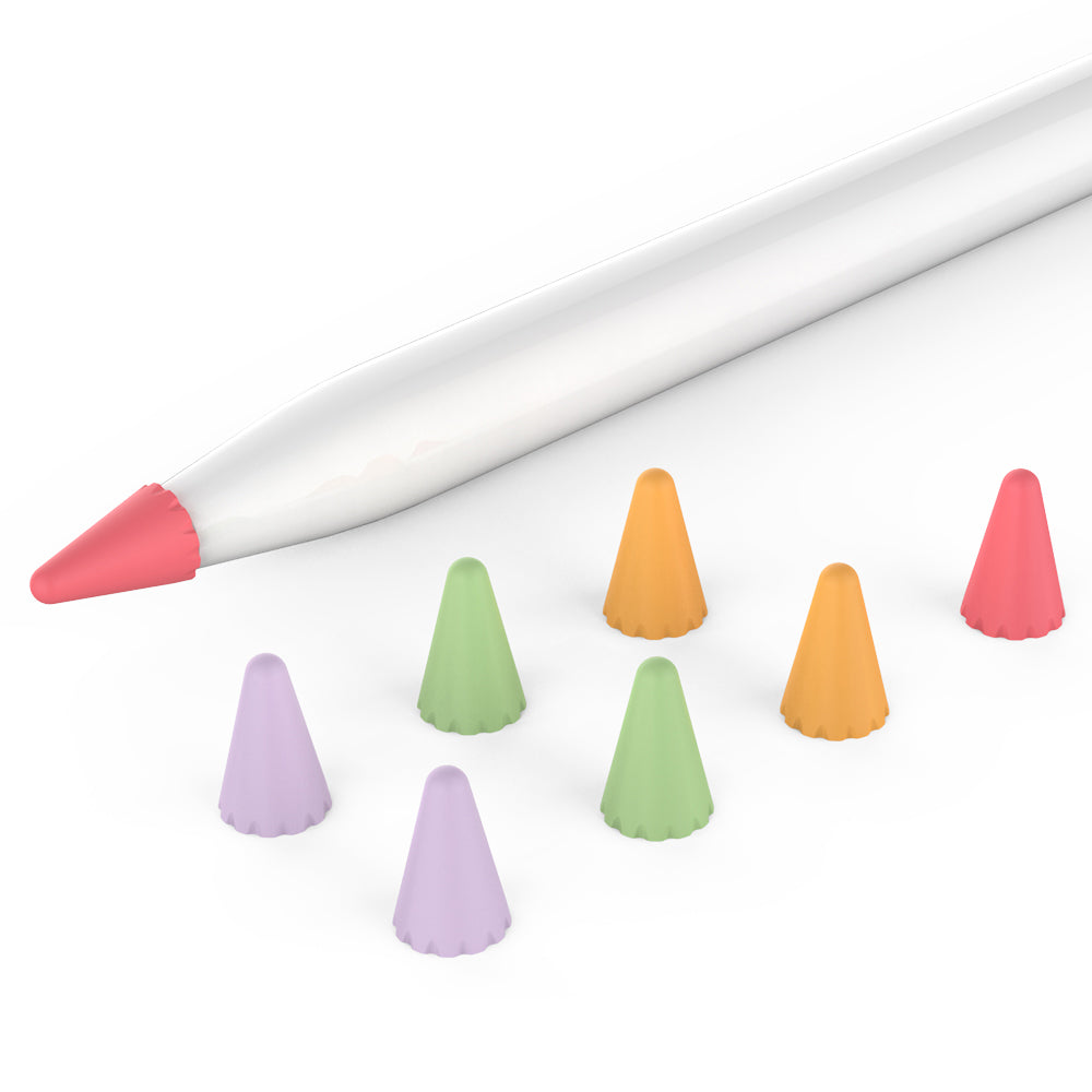 AHASTYLE PT107 8Pcs for Apple Pencil (2nd Generation) (1st Generation) Pen Tip Cover Stylus Pen Nib Silicone Sleeve AHASTYLE PT107 8Pcs for Apple Pencil (2nd Generation) (1st Generation) Pen Tip Cover Stylus Pen Nib Silicone Sleeve